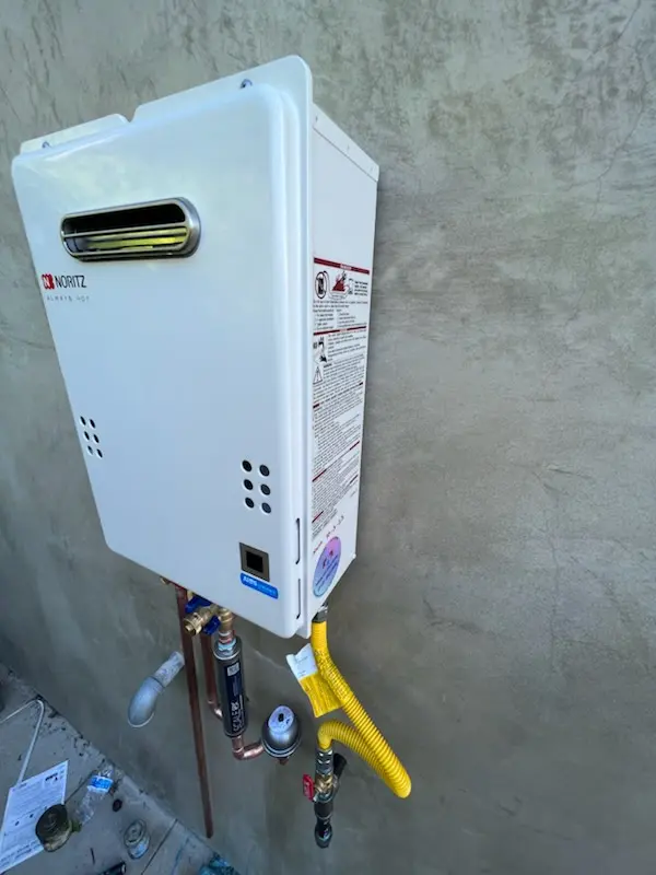Tankless water heater installation for Bolton homes